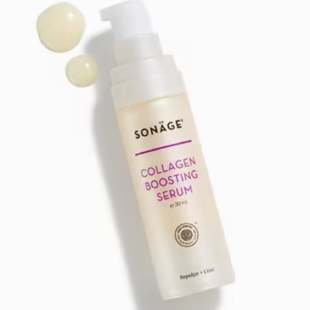 Sonage Collagen Boosting Serum NEW in box 1 fl. oz. Natural ingredients